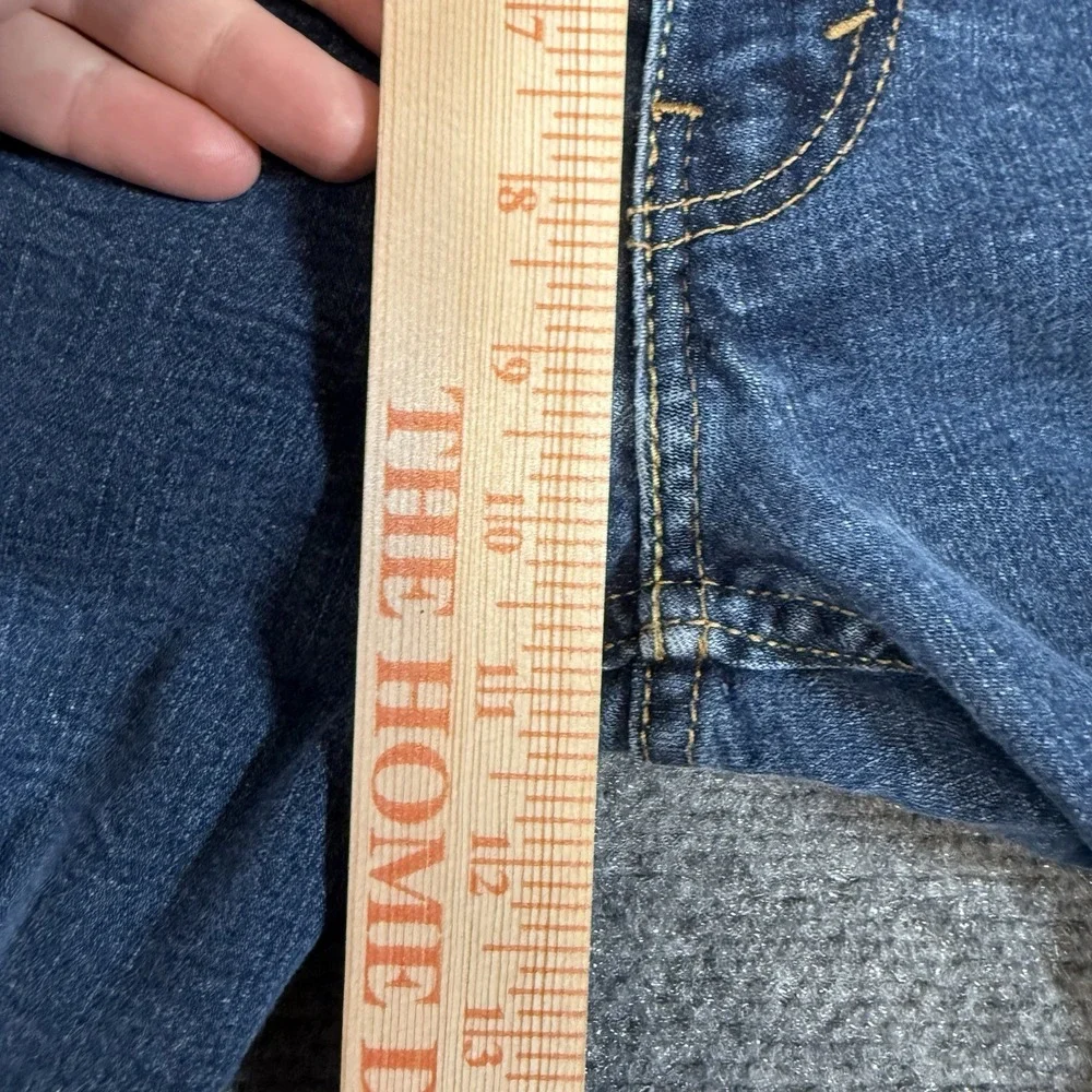 Levi's‎ Jeans Mens 35x30 (Fits 32x29) Blue 514 Slim Straight Stretch Medium Wash
